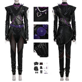 Deluxe Kpop Demon Hunters Rumi Cosplay Costume Combat Halloween Outfit ACcosplay